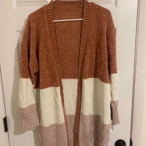 LIKE NEW: Chenille Cardigan Sweater